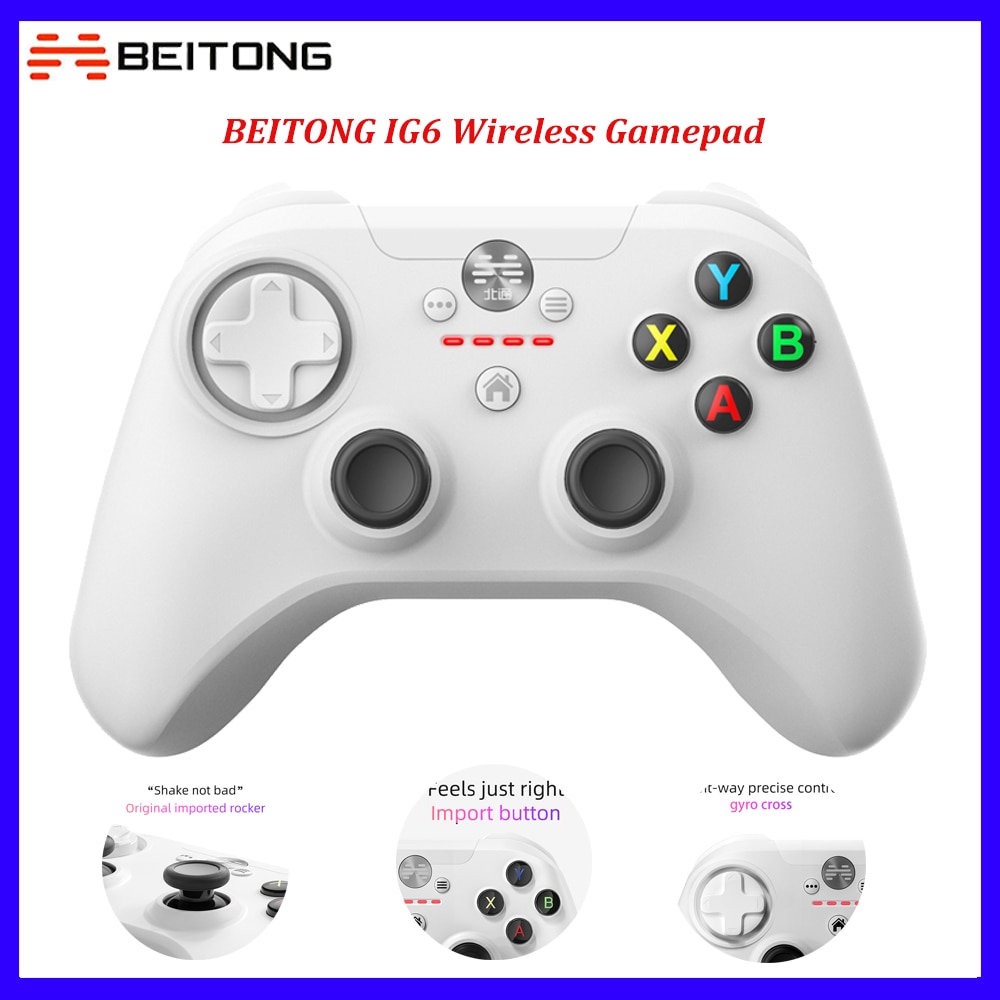 BEITONG IG6 Bluetooth Game Controller Wireless i..